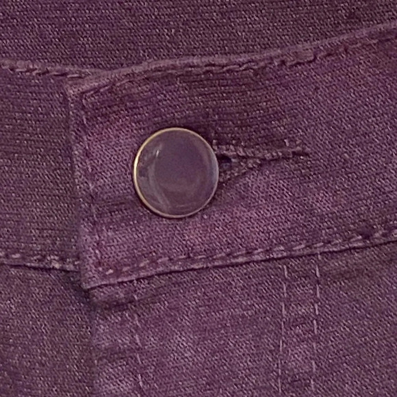 DG2 by Diane Gilman Classic Stretch Jeans Bootcut Purple Size (8T) - Picture 6 of 8